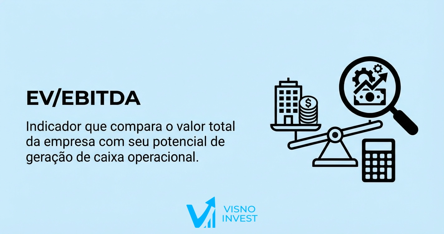 Imagem do artigo EV/EBITDA: definição, fórmula e interpretação