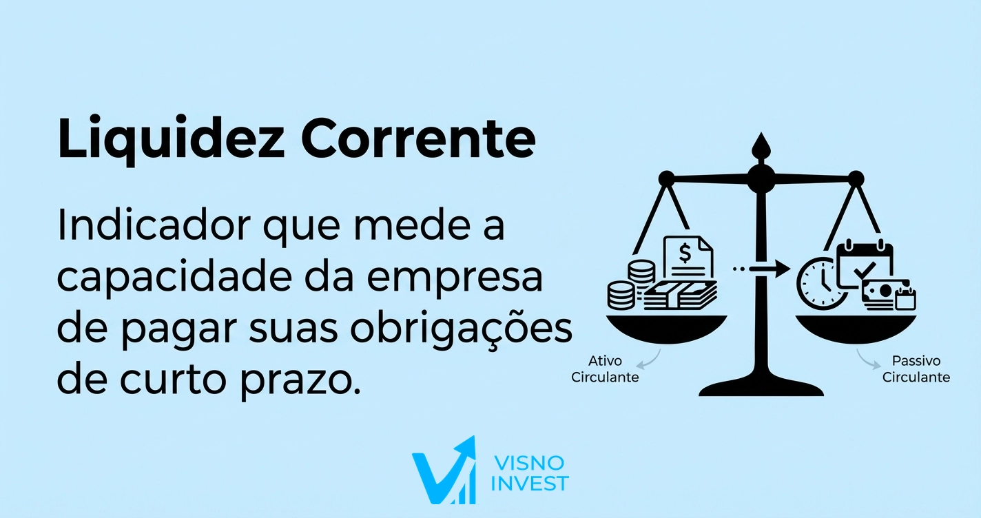 Imagem do artigo Liquidez Corrente: definição, fórmula e interpretação